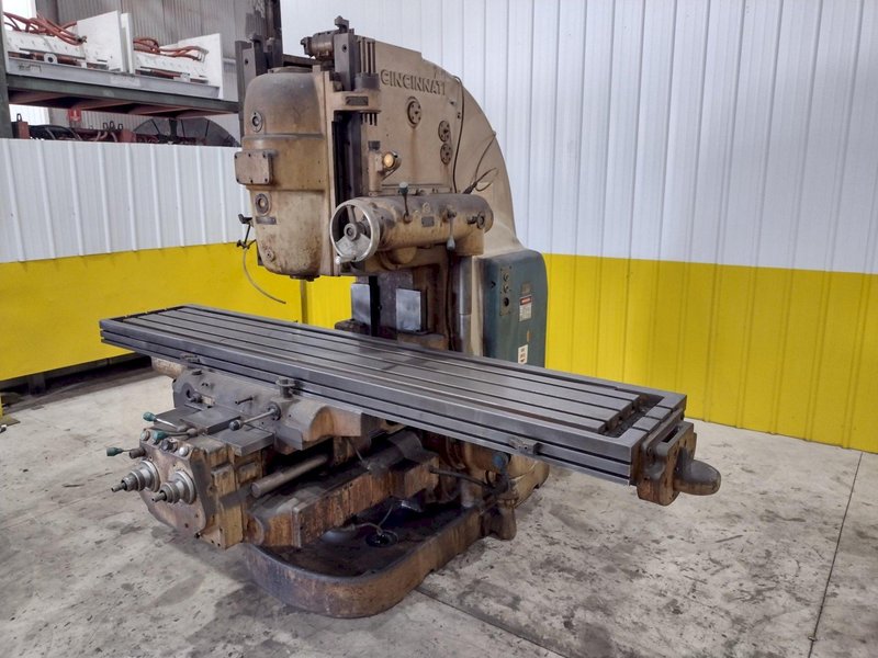 #6 X 20&quot; X 104&quot; CINCINNATI MODEL #6V VERTICAL MILL: STOCK #21703