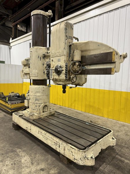 6&#039; X 19&quot; CARLTON MODEL #4A RADIAL DRILL: STOCK 15025