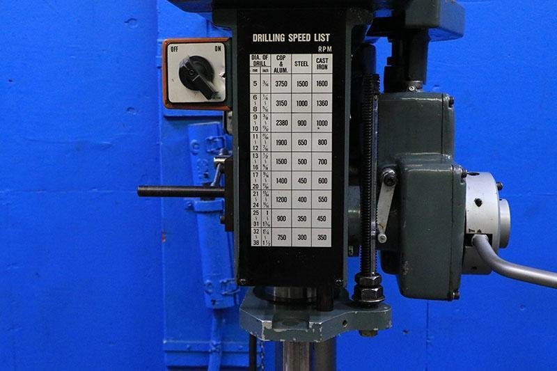20&quot; MSC VARIABLE SPEED DRILL PRESS, MODEL 09512484