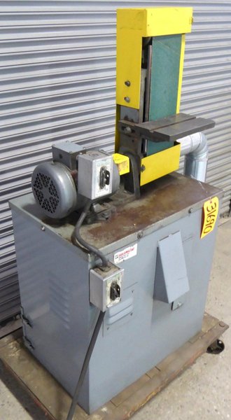 6" Kalamazoo Belt Sander S6MV, 6" x 10" Tbl., 3 HP, Dust Collector, Nice