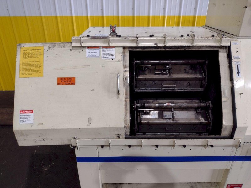 SINTOBRATOR MODEL #EC-2-P-008 CAROUSEL TYPE TUMBLING FINISHER: STOCK #18784