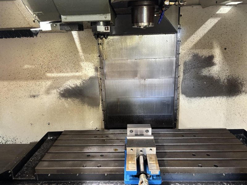 Haas VF-3SS VMC, 2006 – 4th Axis Wired, Chip Auger