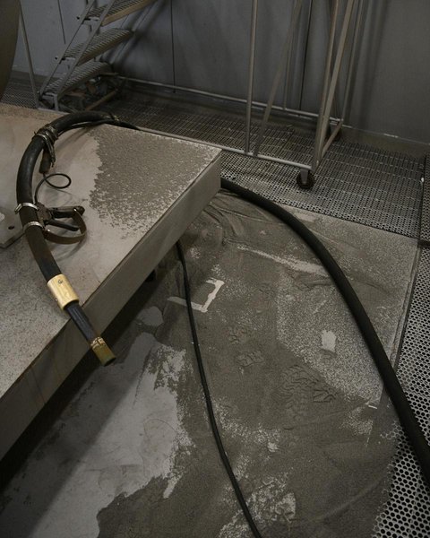 16' x 18' x 14' HIGH ABRASIVE BLAST SYSTEMS (ABS) SHOT BLAST ROOM: YOBRO #25726