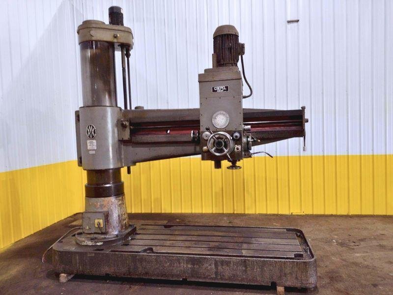 7&#039; X 16&quot; CSEPEL MODEL #RFH75/2000 RADIAL ARM DRILL: STOCK #19198
