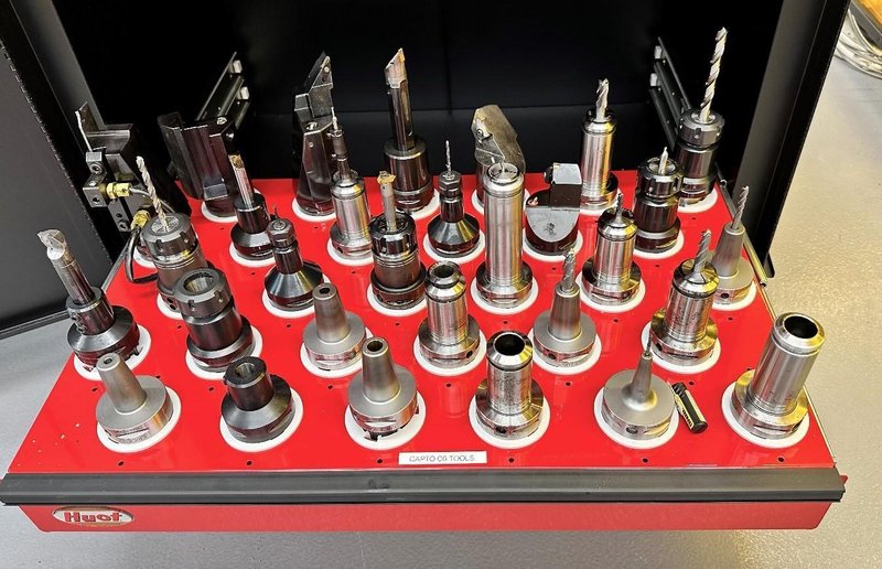 OKUMA Multus B300II CNC Multitasking Lathe, OSP-P300S, Only 595 Cutting Hours, 10K RPM, 40 ATC, 20HP, New 2014