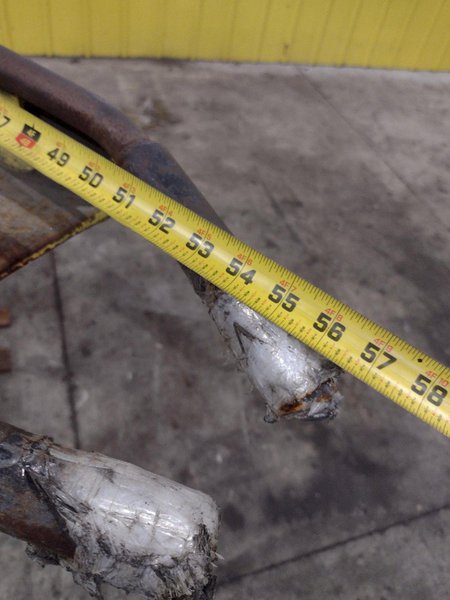 10,000 LB X 36” SINGLE ARM COIL TURNSTILE STAND: STOCK #22961