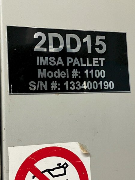 IMSA model MF1100BBLL/6P Dual Pallet 5 axis Gun Drill