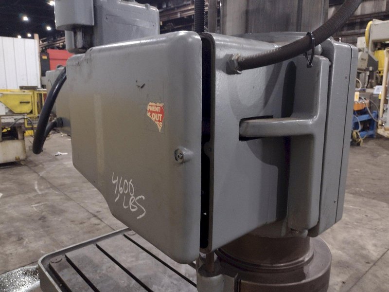 4' X 12" OOYA MODEL #RE-1225H RADIAL DRILL: YOBRO #25981