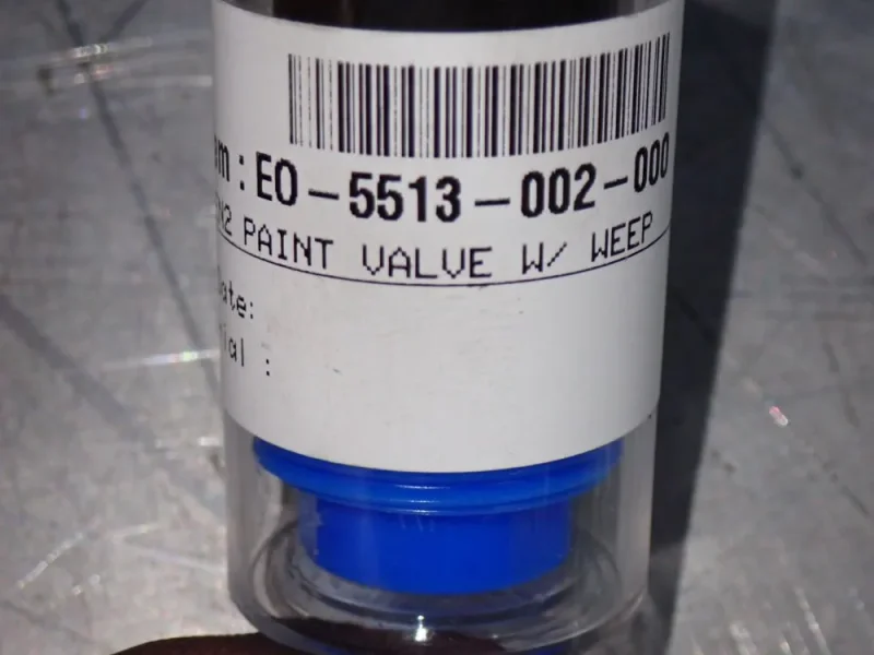 FANUC MICROVALVE ROBOT PAINT VALVES  -  EO-5513-002-000