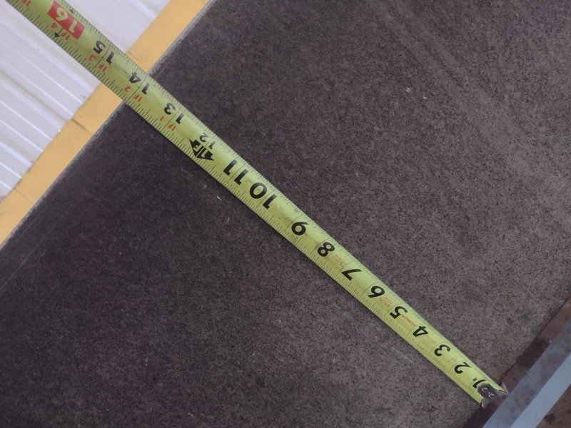 8&#039; X 4&#039; X 14&quot; CHALLENGE PRECISION LAYOUT INSPECTION GRANITE TABLE: STOCK #23797