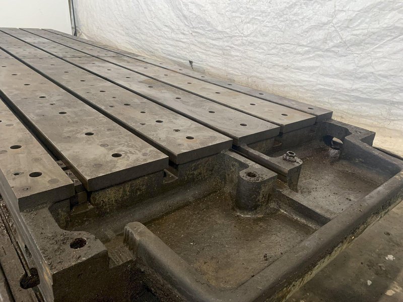 60&quot; X 168&quot; X 9&quot; T-SLOTTED FLOOR PLATE: STOCK 17335
