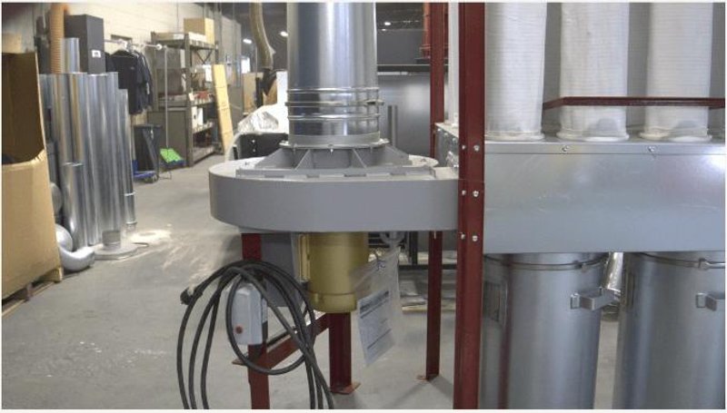 Legend LOBH-5.0 Open Bag House Collector, 2024