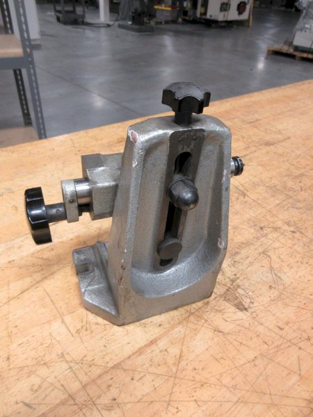 WZK180 Adjustable Height T-Slot Mount Tailstock with #2 Morse Taper Center- Auction Item