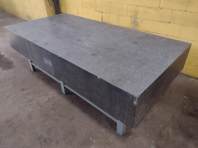 8&#039; X 4&#039; X 14&quot; CHALLENGE PRECISION LAYOUT INSPECTION GRANITE TABLE: STOCK #23804
