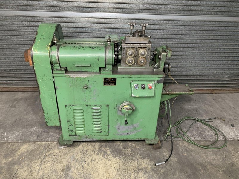 5/16&quot; Shuster 2A4V Wire Straighten &amp; Cut Off Machine