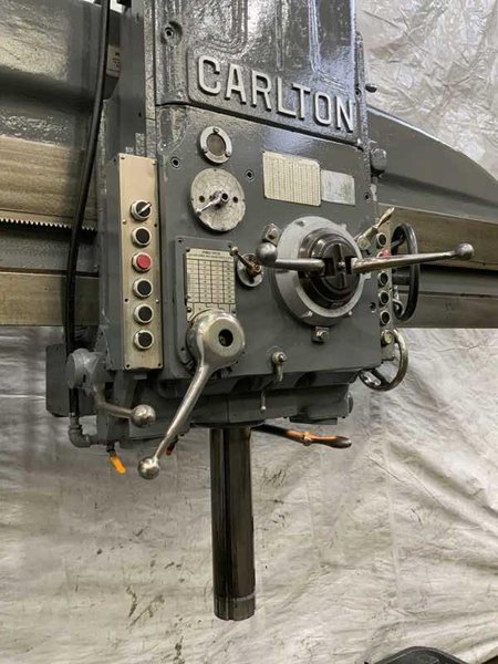 8&#039; X 19&quot; CARLTON MODEL #4-A RADIAL ARM DRILL: STOCK #22071