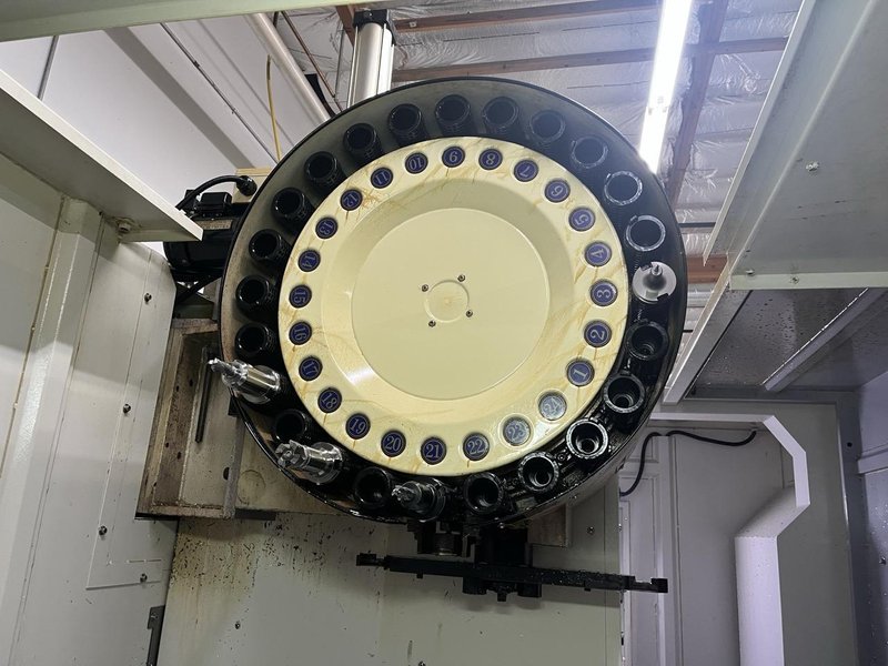 Ganesh VMC-4924 Vertical Machining Center, 2011 – 10K Spindle, 4th Axis Ready, Fanuc Oi Control