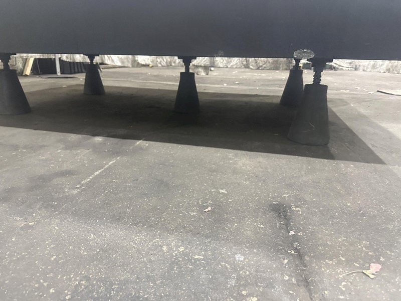 53&quot; X 86&quot; X 15&quot; BLACK GRANITE HEAVY DUTY PLATE : STOCK# 77246
