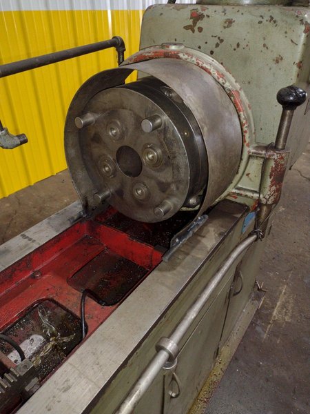 2.5" HMV - HULTSFREDS PIPE &amp; BOLT THREADER, WITH LANCO LANDIS THREADING HEAD: STOCK #19142