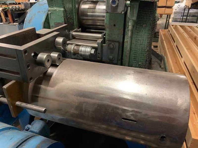 8&quot; x 8&quot;, STANDARD 2 HI, 10 HP, Handwheel Screwdown, Non Reversing Rolling Mill for Strip or Flat Wire (14021