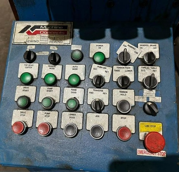 MACHINE CONCEPTS TENSION STAND  STOCK # 3673