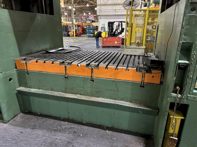 450 TON DANLY S2-450-96-54 STRAIGHT SIDE PRESS. STOCK # 0234925