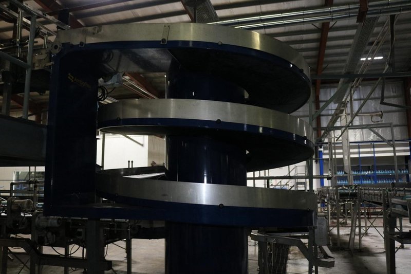 Amba Flex SV Elevating Spiral Conveyor, 2005