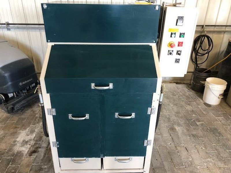 Almco DB2224-2 Rotary Barrel Tumbler, 2013