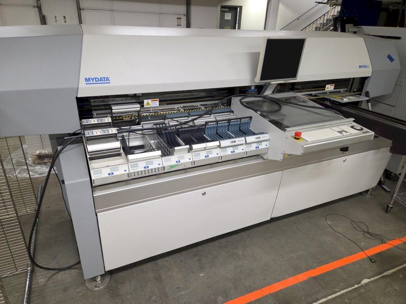 Mycronic MY100 SX-14 High Speed SMT Pick &amp; Place Machine, 2019 – Fully Automated System