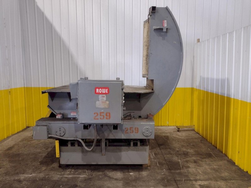 16,000 LB X 48" ROWE UB-16 COIL CAR/ UPENDER BUGGY. STOCK # 0218026