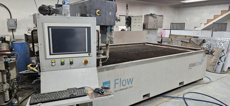 6′ x 12′  Flow Mach 2 2031B Waterjet, 2013