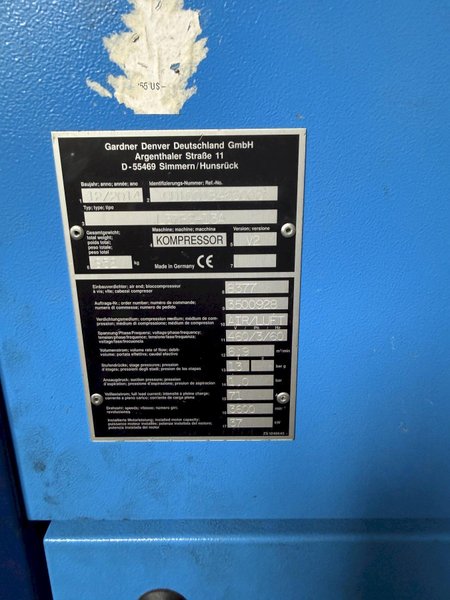 2014 Compair model L37Rs-13A air cooled air compressor s/n CD10018465003, approx. 46211 hours