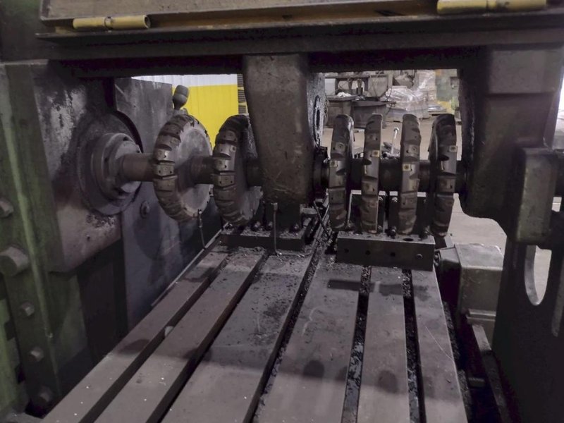 22" X 96" CINCINNATI HYPOWERMATIC HORIZONTAL SIMPLEX PRODUCTION MILL. STOCK # 0416421