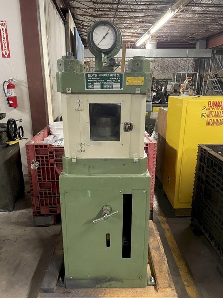 M&amp;N Model 7E100 100 Ton 4 Post Hobbing Press
