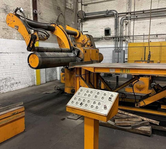 72&quot; x 8.00&quot; x 60,000# Cincinnati Slitting Line STOCK #2947