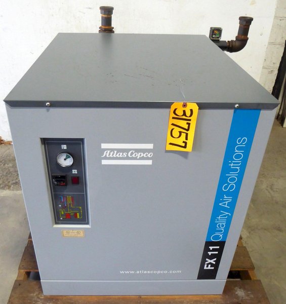 Atlas Copco Refrigerated Air Dryer FX 11, 264 cfm, 189 psi, 1 Phase