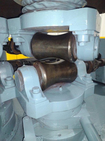 2" X 6 ROLL TURNER MACHINE (MACKINTOSH-HEMPHILL) ROTARY TUBE &amp; PIPE STRAIGHTENER Stock # 14363