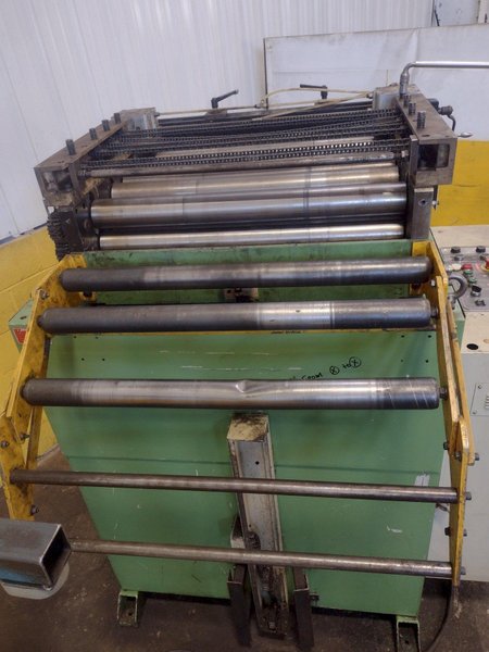 31" x .090" DIMECO MODEL #1676FPV 7 ROLL POWERED STRIP STRAIGHTENER: STOCK 17224