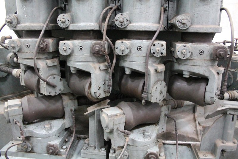 2' BLAW KNOX 6 ROLL MEDART MODEL MC SIZE 0 TUBE STRAIGHTENER: STOCK #65