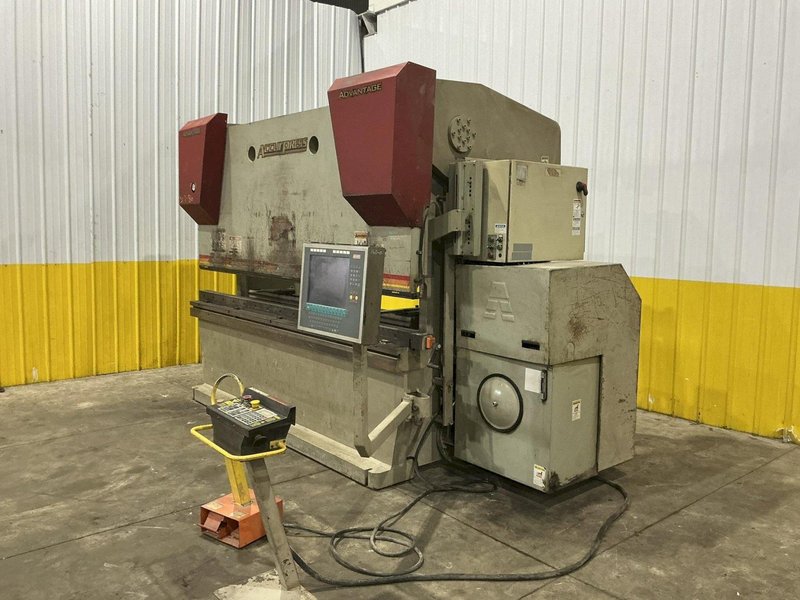 320 TON X 10' ACCURPRESS MODEL #732010 ADVANTAGE HYDRAULIC PRESS BRAKE, W/ ETS 3000 CONTROLS, NEW 2010: YOBRO #24910