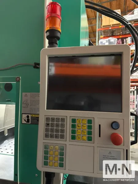 55 TON 1 OZ ARBURG MODEL VERTICAL CLAMP 375V-500-100 INJECTION MOLDING MACHINE MFG 2014
