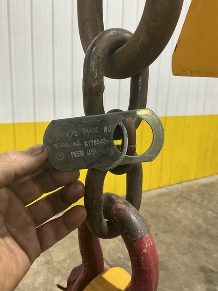 10 TON MODEL #NACL-10-48 HARRINGTON KITO NARROW ARM COIL LIFT PICKER: YOBRO #25233