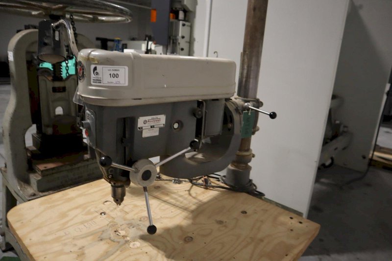 Delta Rockwell 15-655 Unidrill Drill Press with Swivel and Tilt, Single Phase- Auction Item