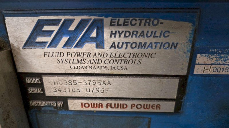 EHA H0385-3795AA HYDRAULIC POWER UNIT USED