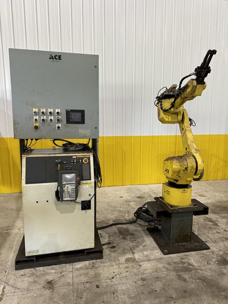 2008 FANUC MODEL #M-16iB20 PICK &amp; PLACE ROBOT WITH FANUC R-30IA CONTROLLER: STOCK #20849