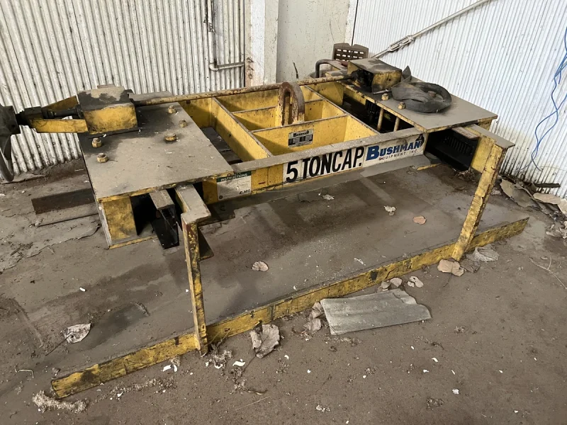 5 TON BUSHMAN SHEET LIFTER STOCK# 4356