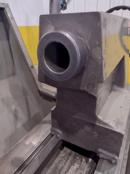 21" x 120" CLAUSING COLCHESTER MODEL #21 ENGINE LATHE 3.5" SPINDLE HOLE: YOBRO #24560