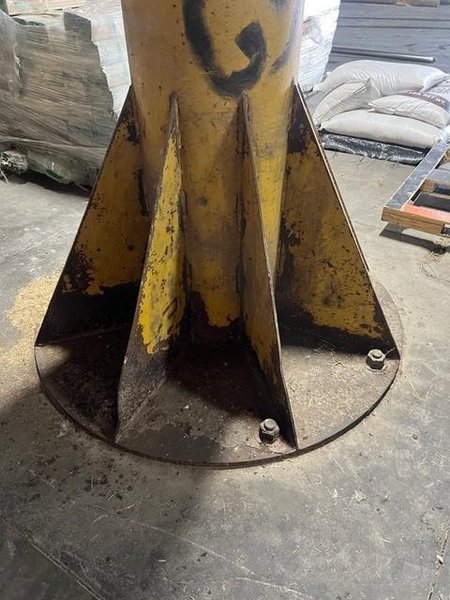 3/4 TON X 24' ARM X 20' HIGH RELIABLE JIB CRANE: YOBRO #24738