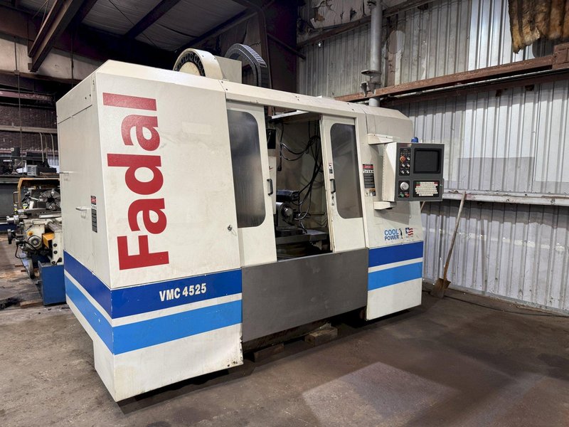 FADAL VMC 4525 CNC Vertical Machining Center with 5th Axis Rotary table