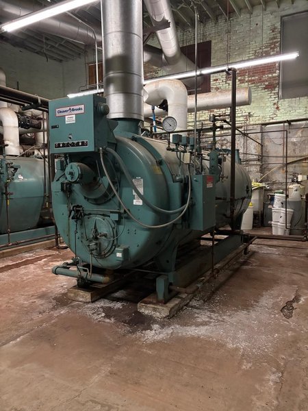 Cleaver Brooks CB700-150 Low Pressure Boiler, 2007 – Leak Present